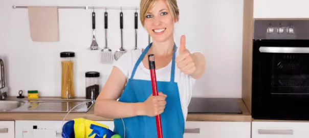 tips för att städa köket mer effektivt